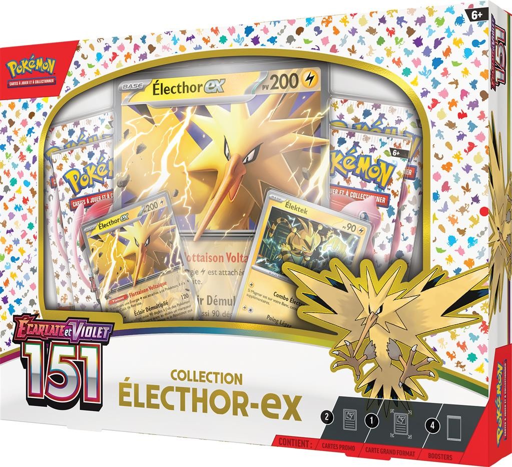 Coffret Electhor EX Pokemon 151
