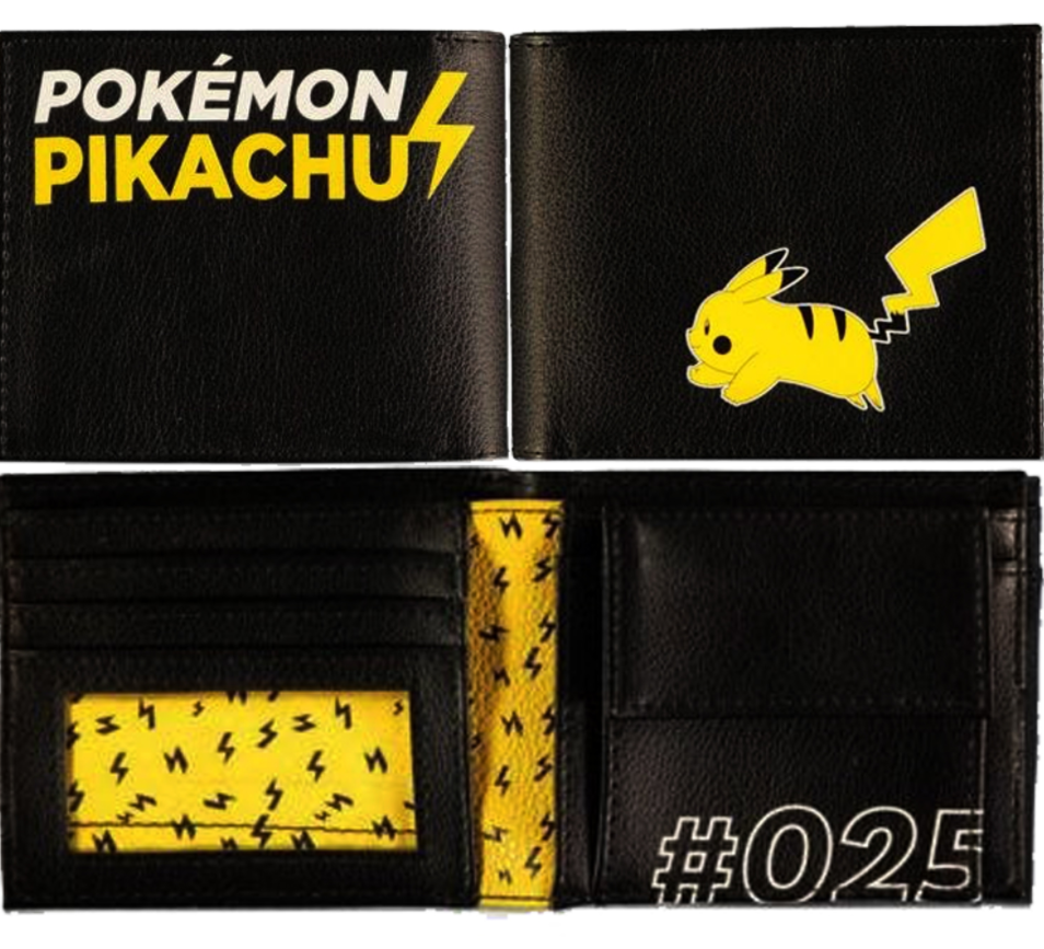 Portefeuille Pokémon Pikachu Officiel