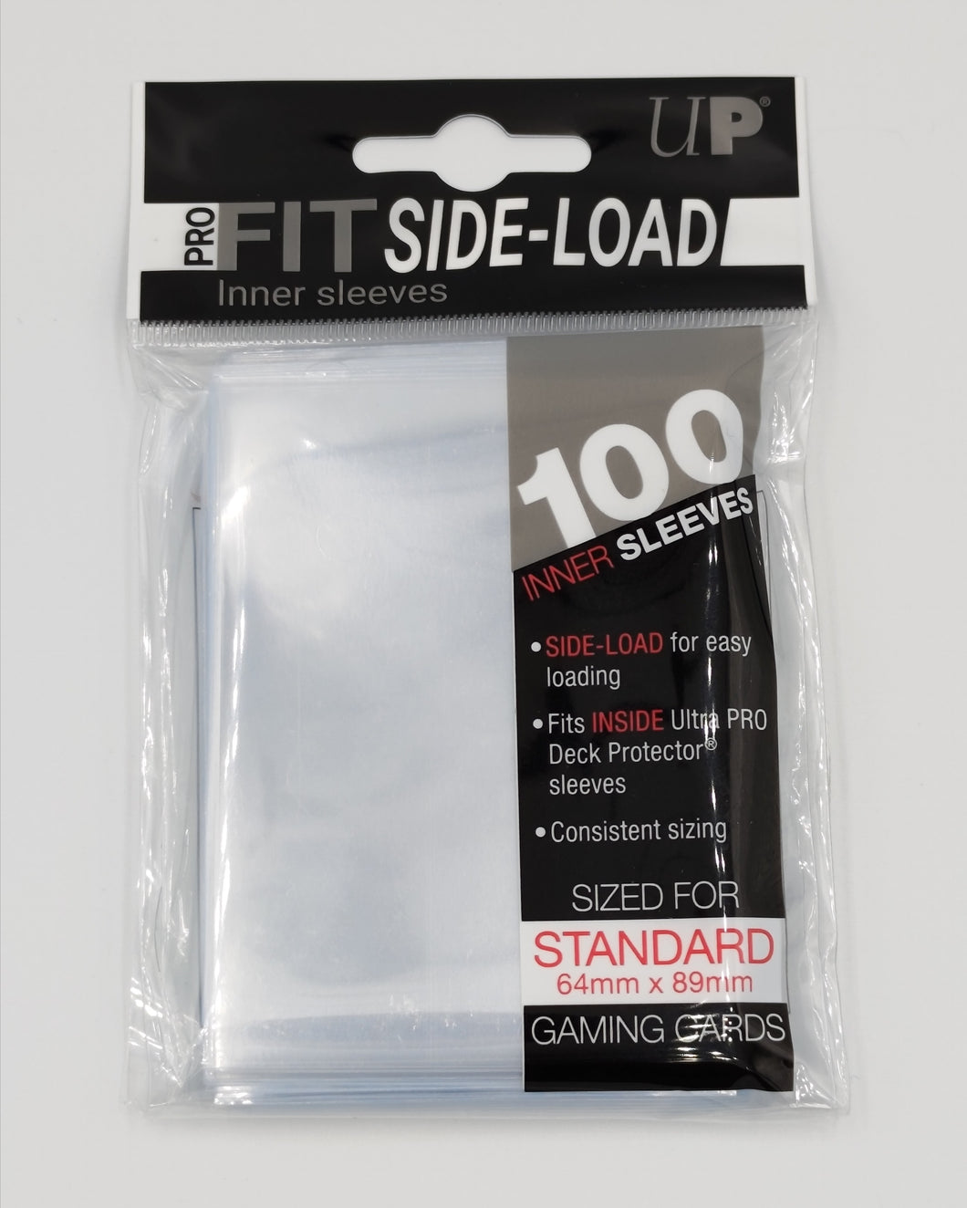 Sleeves x100 Ultra Pro Pro Fit Standard chargement latéral