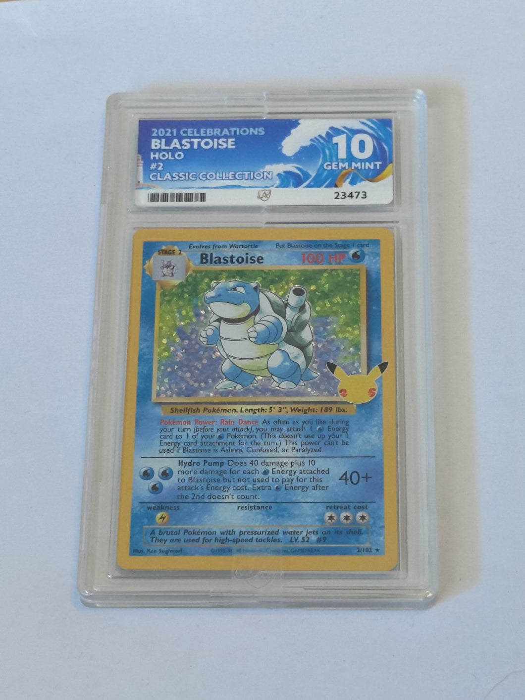 Tortank Celebration US Ace Grading 10